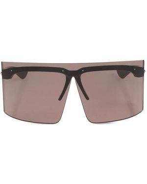 McQueen Logo-Detail Sunglasses - Grey