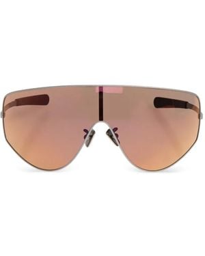 Moncler Shield Frame Sunglasses - Pink