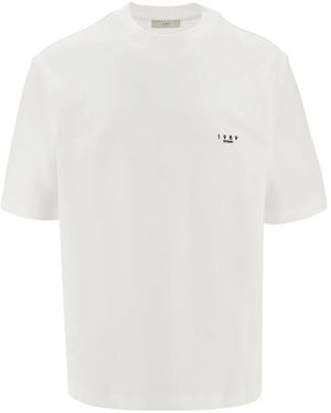 1989 STUDIO Logo-Embroidered T-Shirt - White