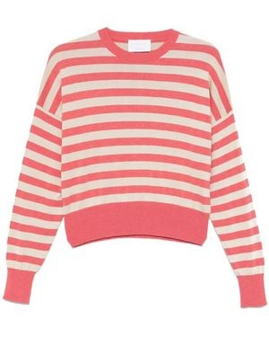 Daniele Fiesoli ストライプ Tシャツ - レッド