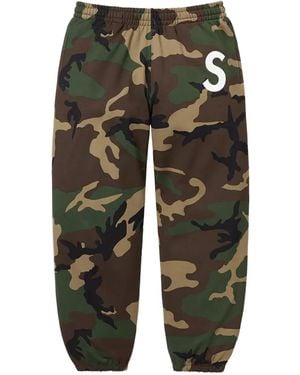 Supreme Pantalon De Jogging À Logo Imprimé - Vert
