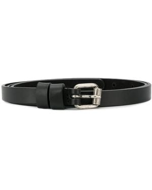 Aspesi Buckled Belt - Black