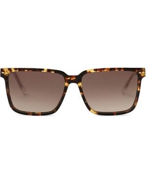 Isabel Marant Tortoiseshell Square Sunglasses - Brown