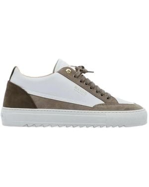 Mason's Tia Ludico Panelled Trainers - White