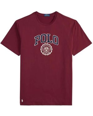 Polo Ralph Lauren Logo-Print T-Shirt - Red