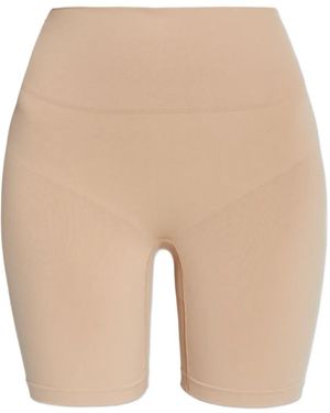 Heist High-Waisted Shorts - Natural
