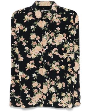Tom Ford Fluid Fit Shirt - Black