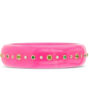 Mark Davis 18K Bakelite Bracelet - Pink