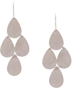 Irene Neuwirth 18Kt Four Drop Chandelier Earrings - White