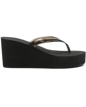 Ancient Greek Sandals 80Mm Etheria Sandals - Black