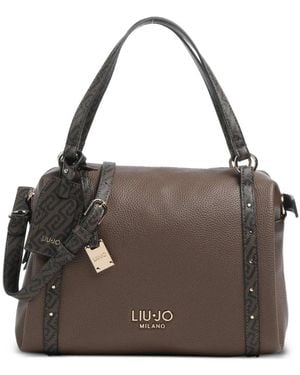 Liu Jo Sac À Main Ilyana S En Cuir Artificiel - Brown