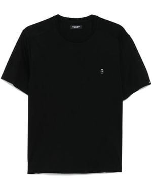 Stefano Ricci Logo-Plaque T-Shirt - Black