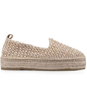 Espadrilles Platform Slip-On - Natural