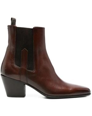 Pantanetti Klassische Chelsea-Boots - Braun