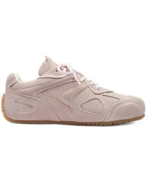 Axel Arigato Slow Runner Layered Suede Trainers - Pink