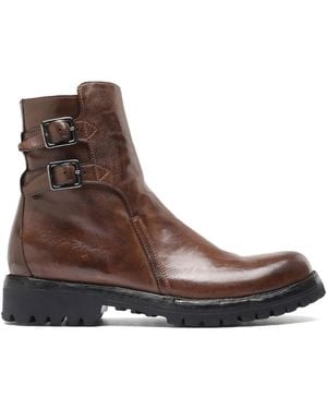 Officine Creative Leather Boots - Brown