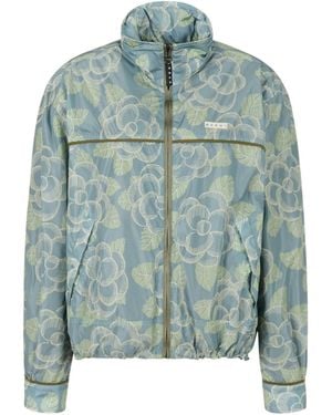 Marni Floral Jacket - Blue