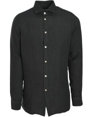 Boglioli Linen Shirt - Black