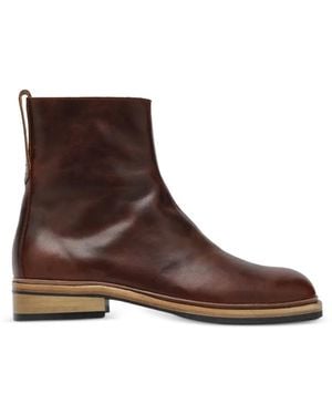 Our Legacy Daimono Zipped Boots - Brown