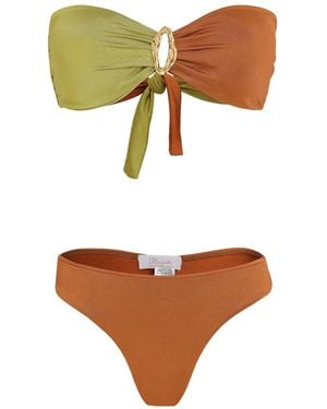 Brigitte Bardot Set Bikini Dill - Marrone