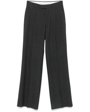 Sandro Straight-Leg Pants - Grey