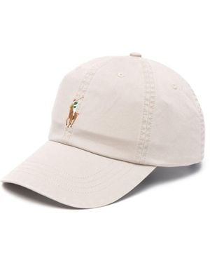 Polo Ralph Lauren Twill-Weave Cap - Natural