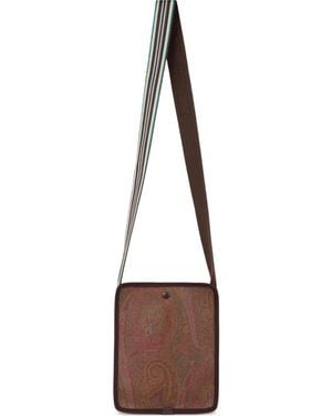 Etro Arnica ペイズリーショルダーバッグ S - ホワイト