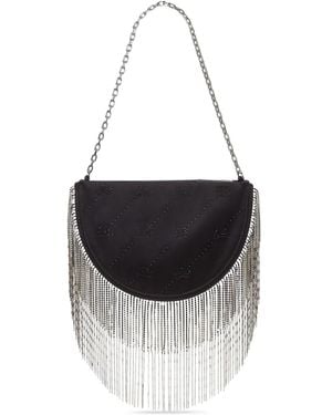 Karl Lagerfeld Borsa A Spalla K/Soiree Con Strass - Nero