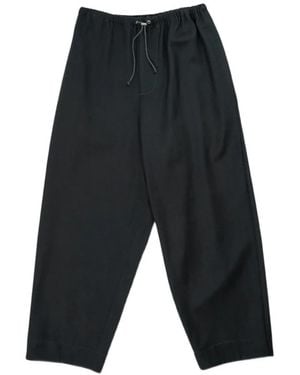 Camiel Fortgens Drawstring Wide-Leg Trousers - White