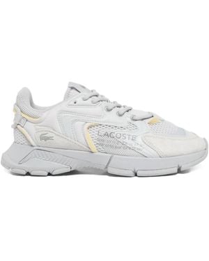 Lacoste L003 Mesh-Panelled Chunky Sneakers - White