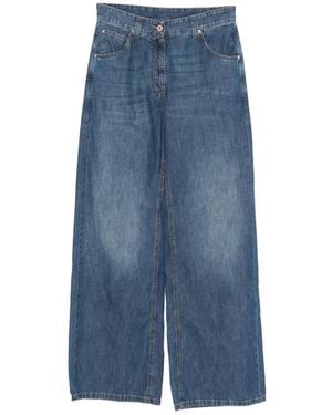 Brunello Cucinelli Denim Cotton Jeans - Blue
