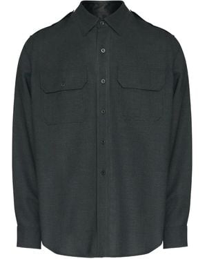 Maison Margiela Long-Sleeved Shirt - Green