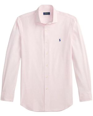 Polo Ralph Lauren Long-Sleeve Checked Shirt - Pink