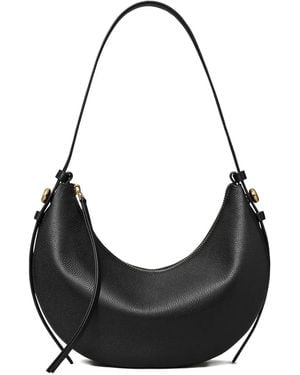 Tory Burch レザーショルダーバッグ - ブラック