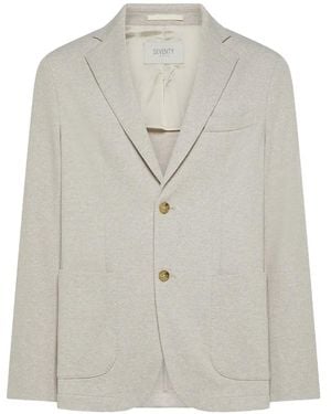 Seventy Buttoned Blazer - Grey