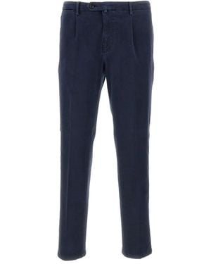 Briglia 1949 Pleated-details Trousers - ブルー