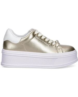 Liu Jo Sneakers Con Suola Rialzata - Metallizzato