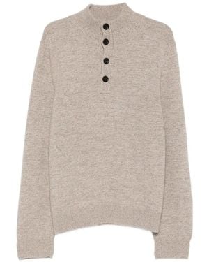 Bompard Long-Sleeves Jumper - White