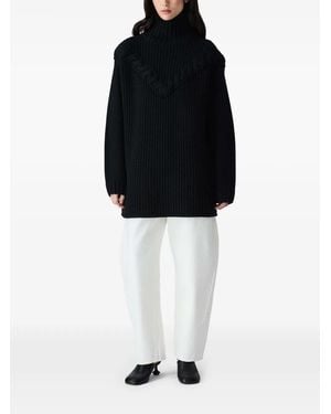 Vera Wang Pauline Pullover Mit Zopfmuster - Schwarz