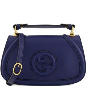 Gucci Medium Blondie Cross-Body Bag - Blue