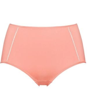 Eres Culotte Brina Soyeuse À Taille Haute - Rose