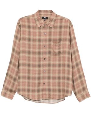 Stussy Plaid Shirt - Natural