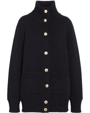 Barrie Cardigan Con Bottoni - Blu