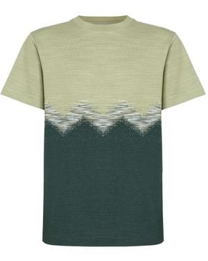Missoni Zigzag-Print T-Shirt - Green
