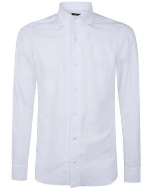 Barba Napoli Buttoned Shirt - White
