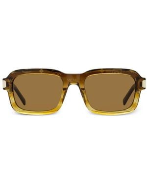 MCM Lunettes De Soleil Visetos À Monture Rectangulaire - Multicolore