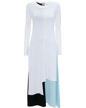JW Anderson Colour-block Dress - White