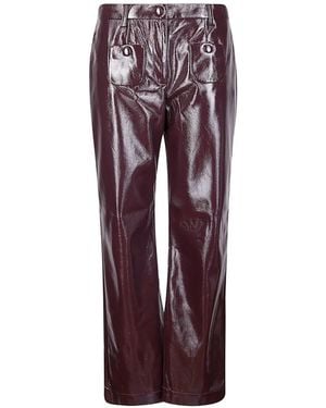 Baum und Pferdgarten Niella Button Trousers - Purple