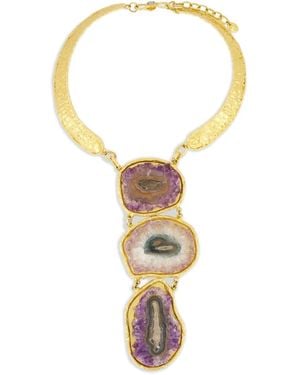 Sylvia Toledano One-Of-A-Kind Amethyst Necklace - Metallic