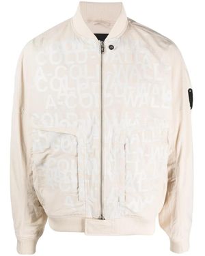 A_COLD_WALL* Zip-Fastening Bomber Jacket - Natural